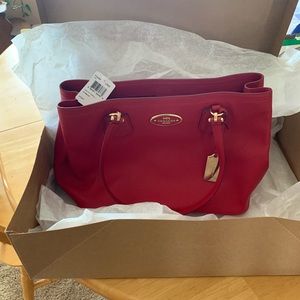 Red Coach Purse